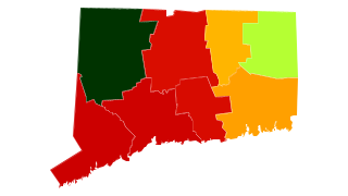 Connecticut Population Density Thumbnail