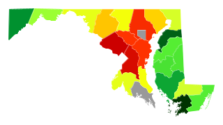 Maryland Population Density Thumbnail