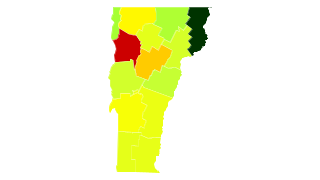 Vermont Population Density Thumbnail