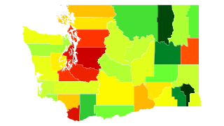 Washington Population Density Thumbnail