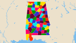 Counties in Alabama Thumbnail