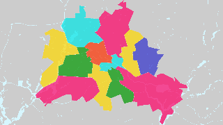 Berliner Bezirke Und Berliner Sektoren