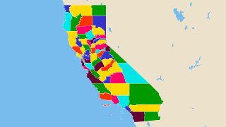 Counties in California - AtlasBig.com