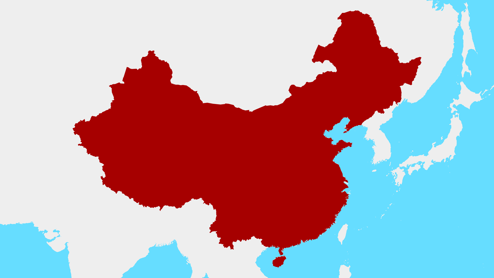 China in east asia