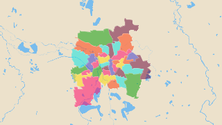 Leipzig Postleitzahlen Karte - AtlasBig.com