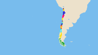 Regions and Provinces of Chile Thumbnail