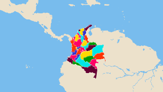 Departments of Colombia Thumbnail