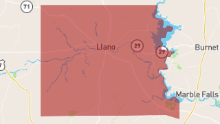 Texas Llano County Thumbnail