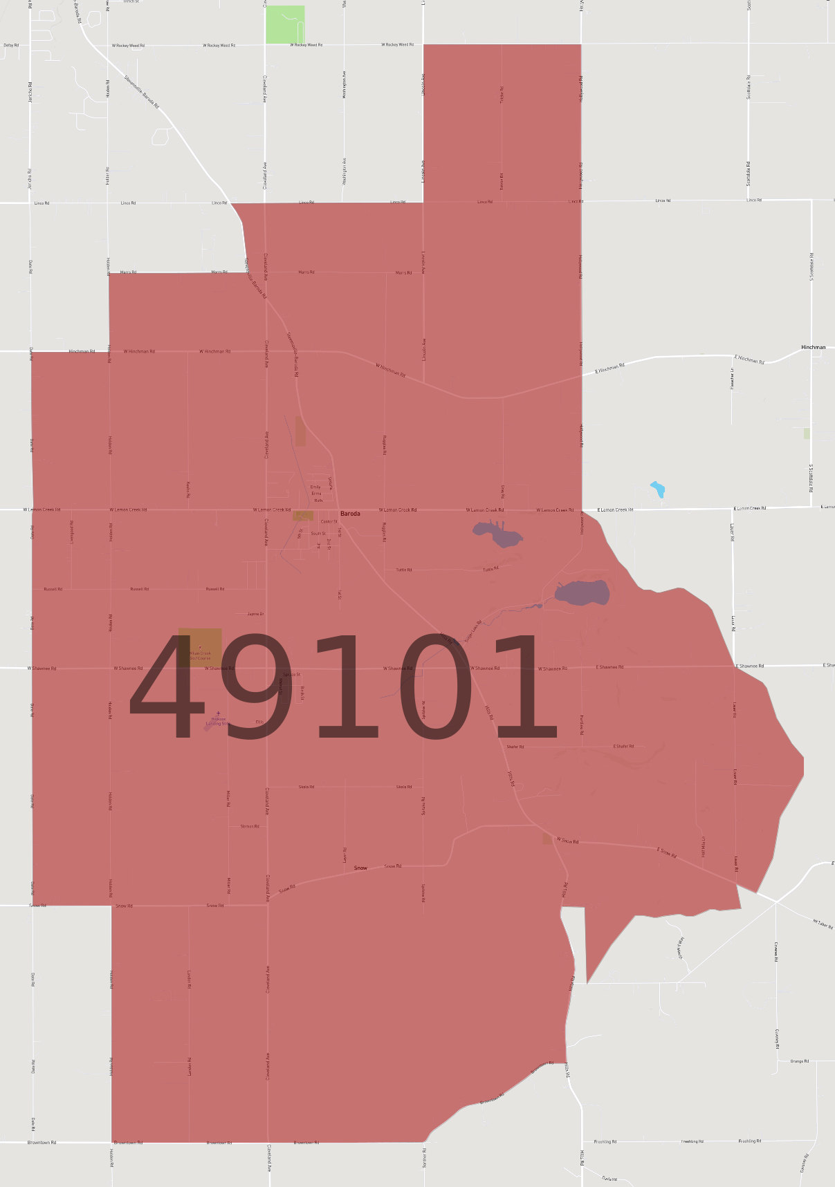 Zip Code 49101