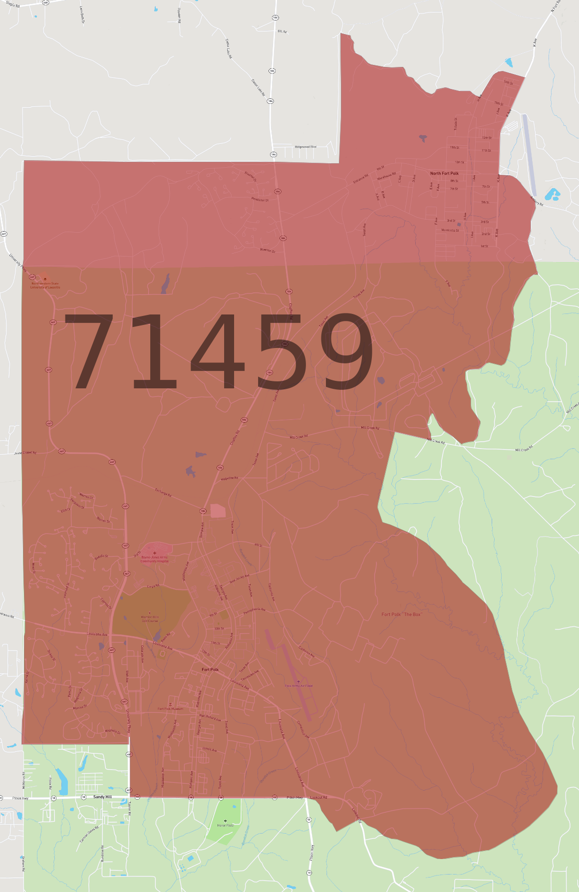 Fort Polk Zip Code