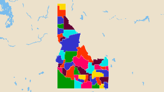 Counties in Idaho Thumbnail