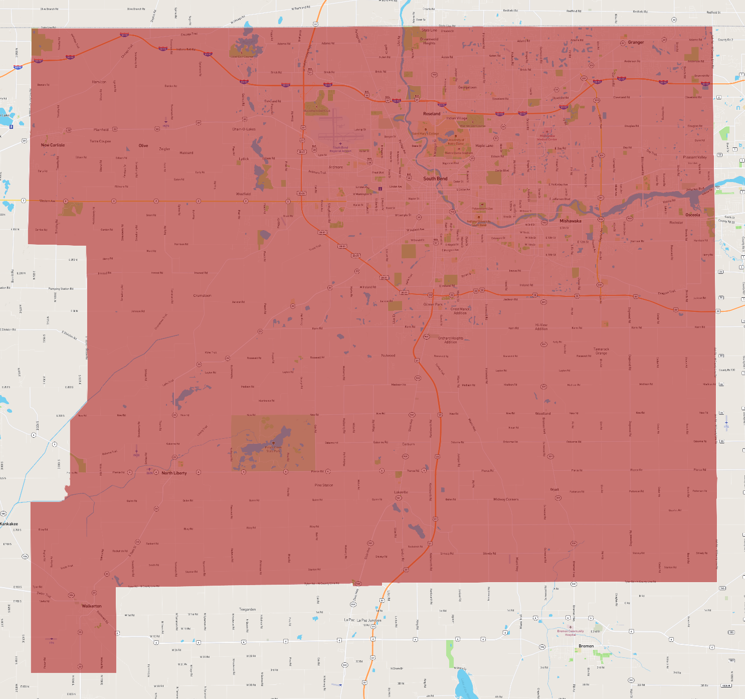 Indiana Saint Joseph County