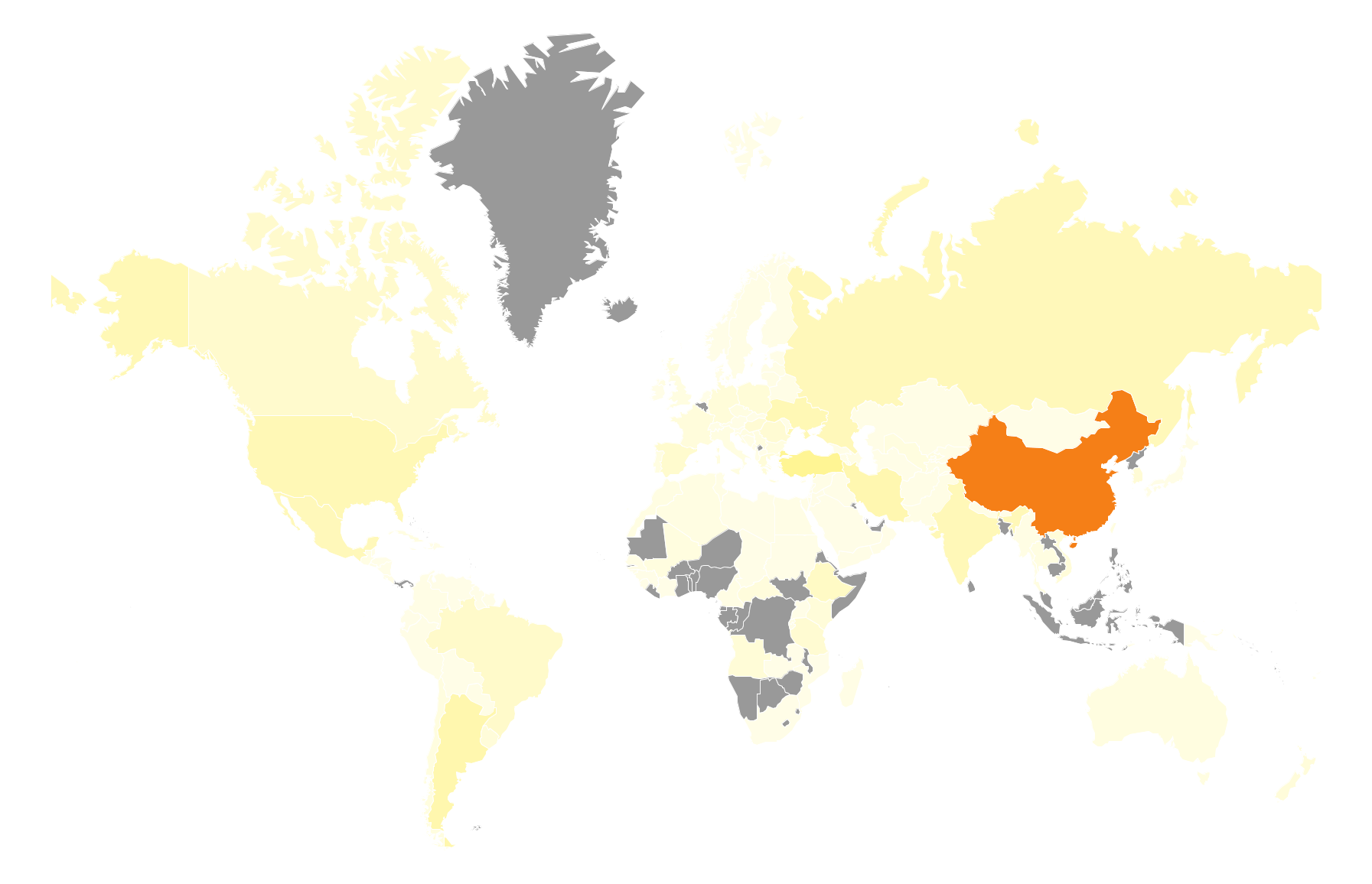 World Honey Production by Country - AtlasBig.com