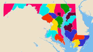 Counties in Maryland Thumbnail