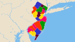 Counties in New Jersey Thumbnail