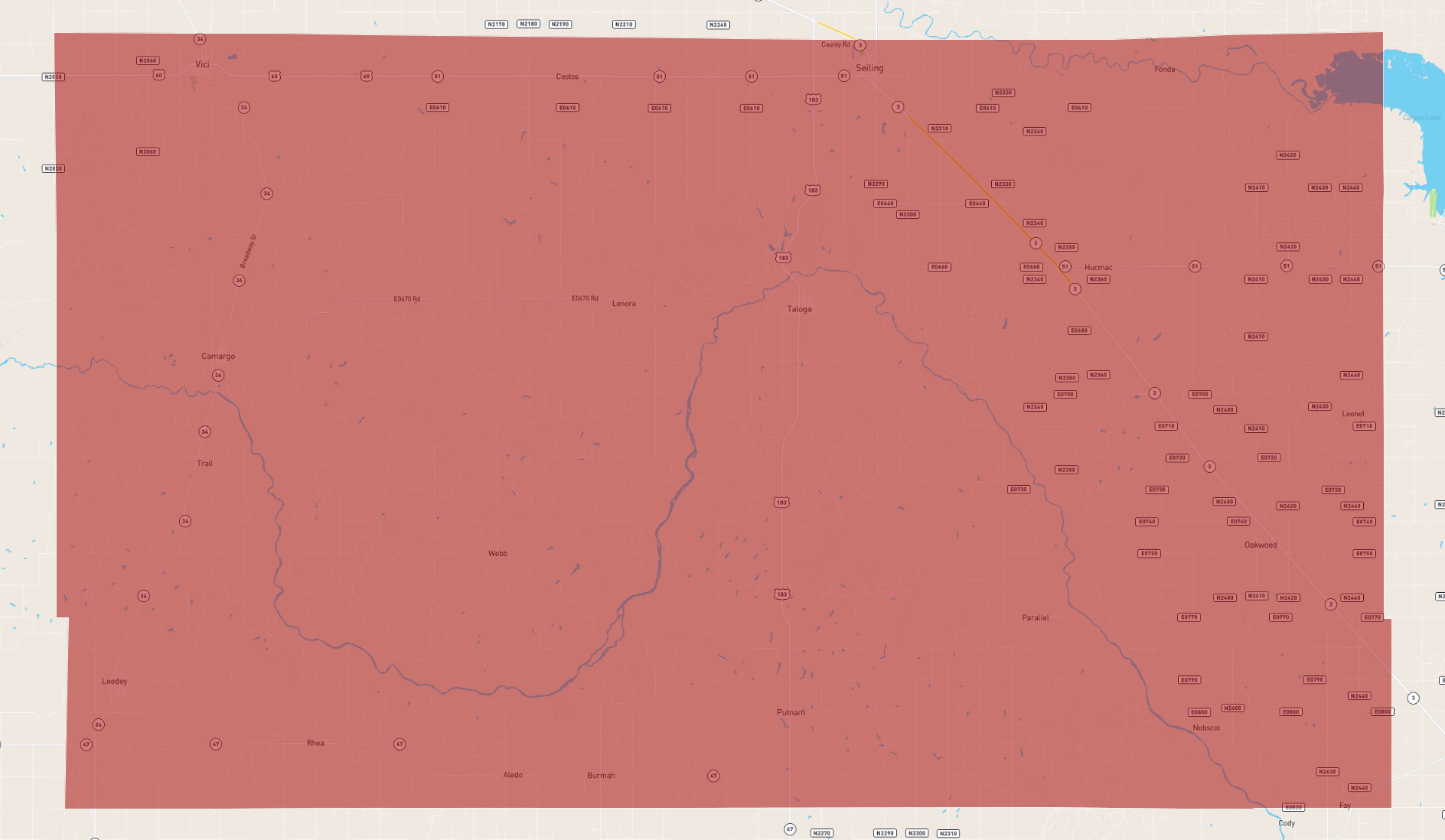 Oklahoma Dewey County