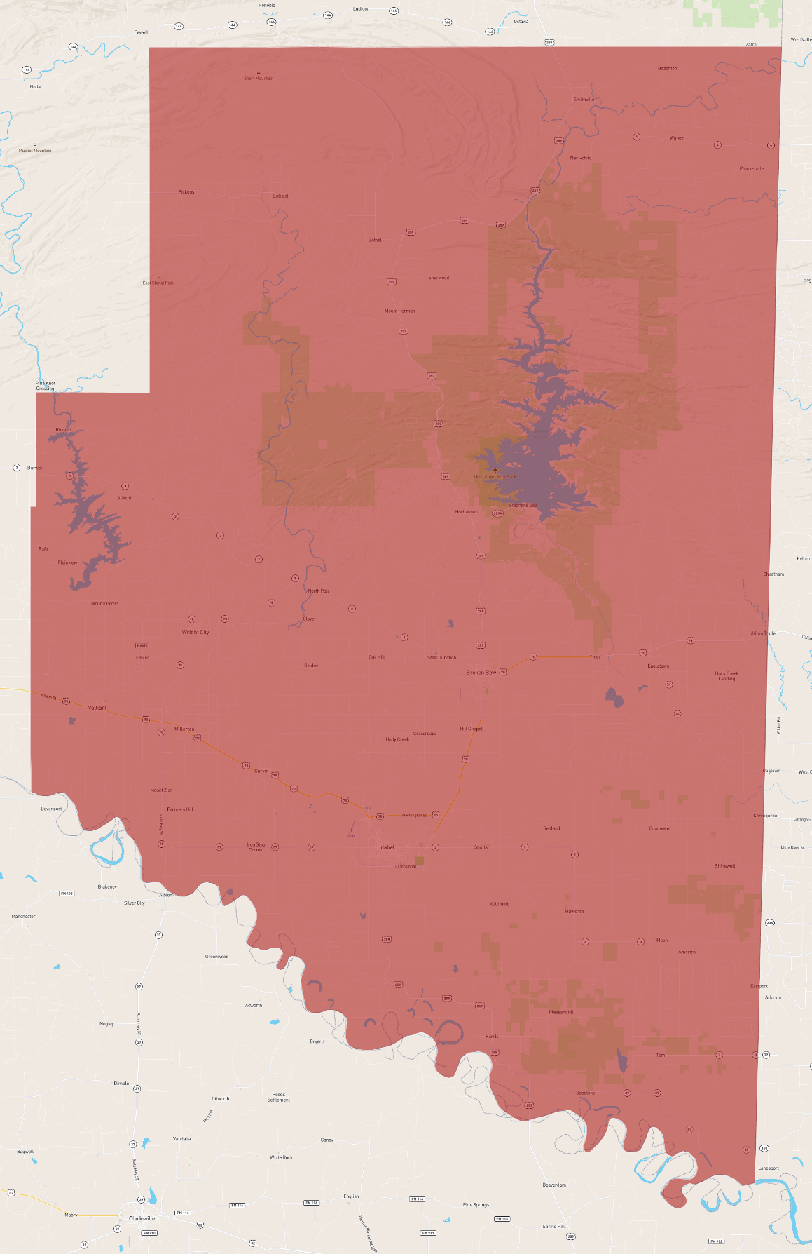 Oklahoma McCurtain County