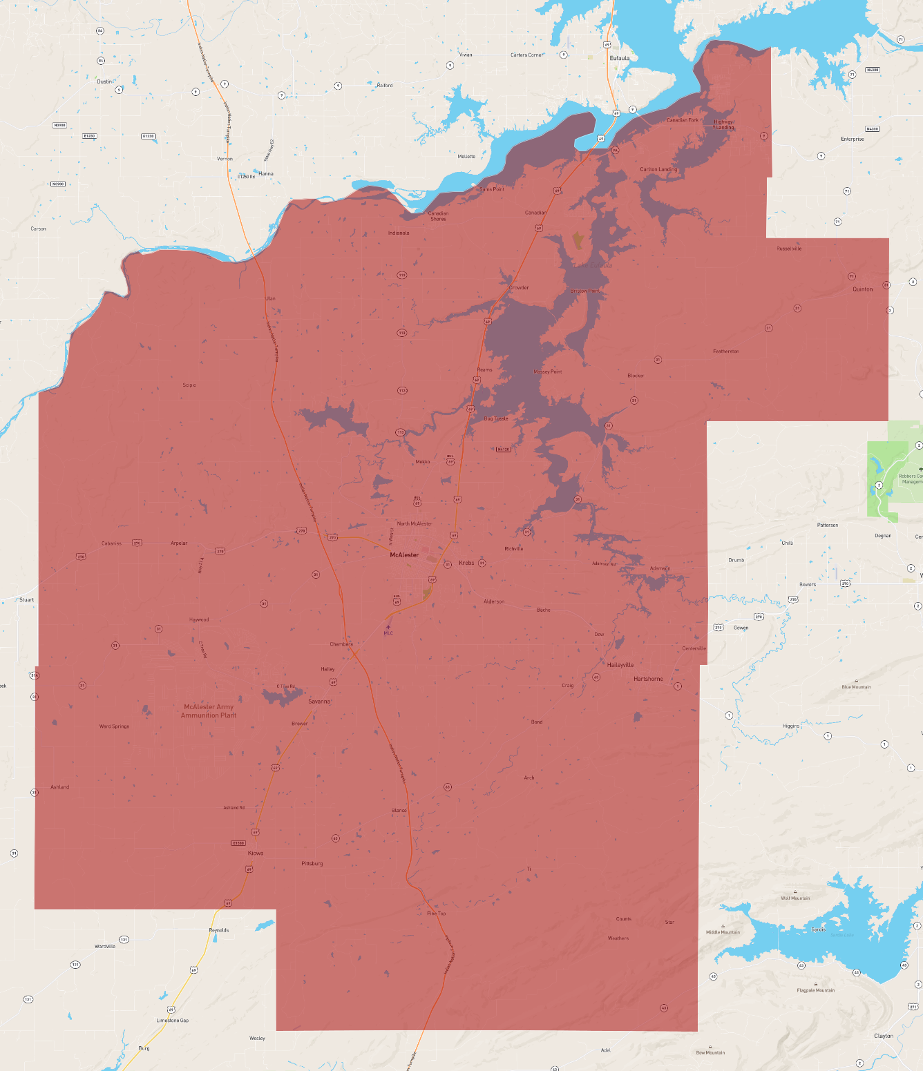 Oklahoma Pittsburg County