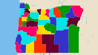 Counties in Oregon Thumbnail