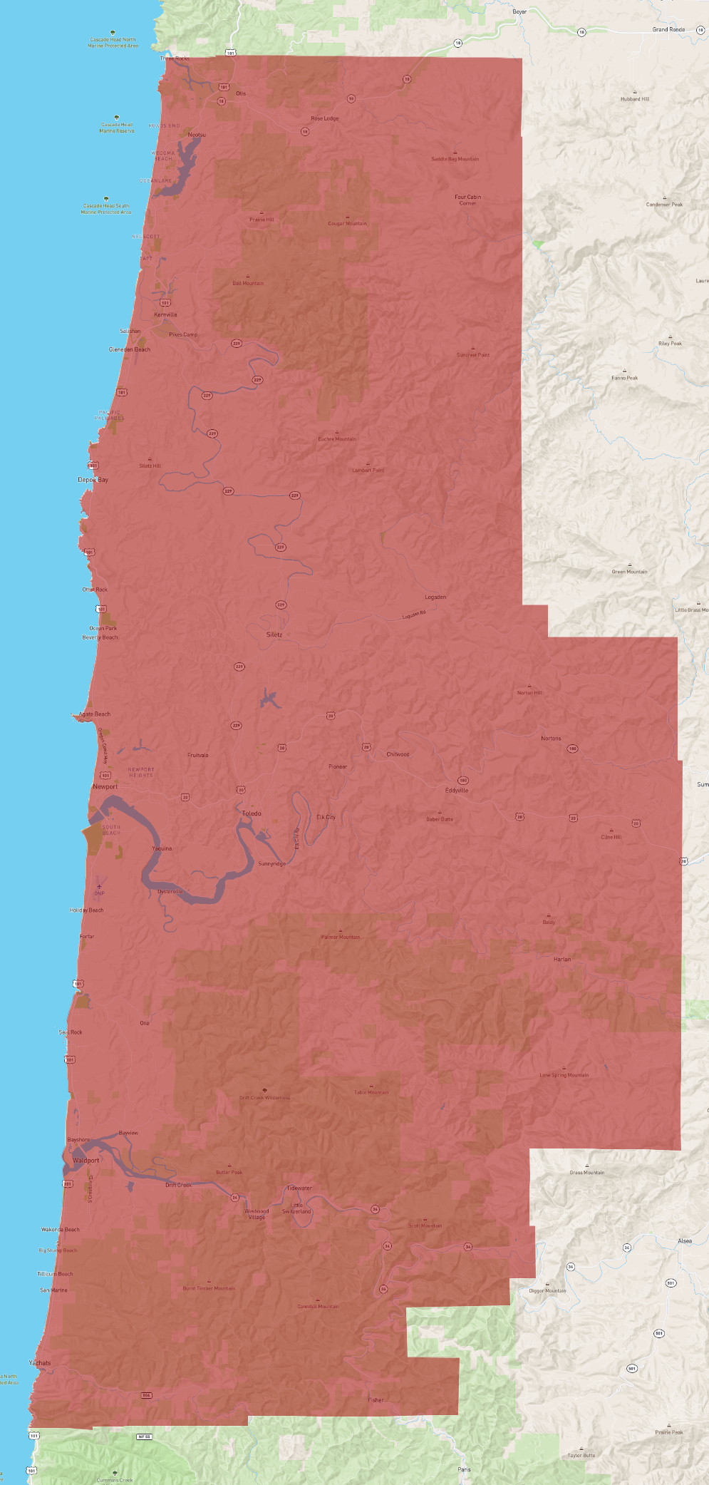 Oregon Lincoln County AtlasBig com