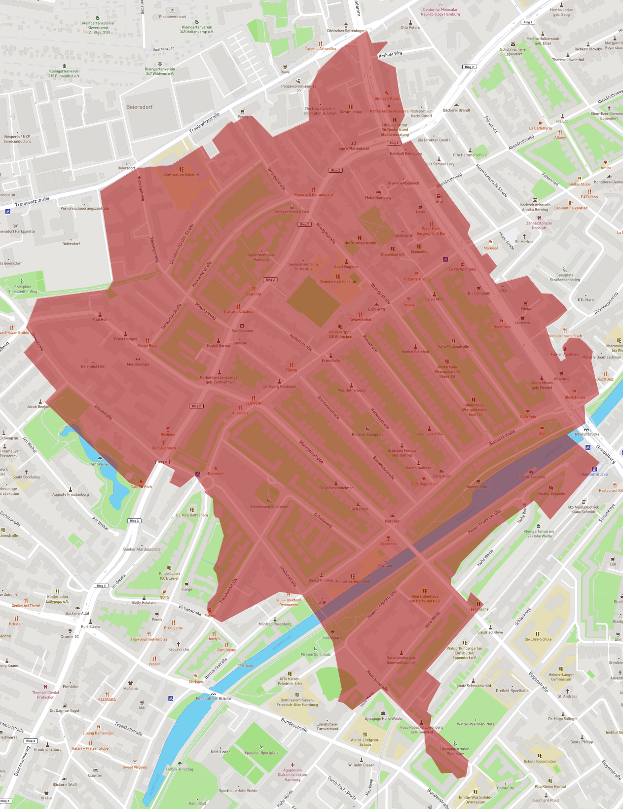 Postleitzahl 20253 Hamburg