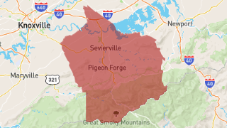 Tennessee Sevier County Thumbnail