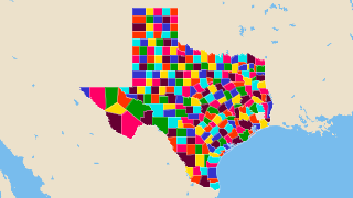 Counties in Texas Thumbnail