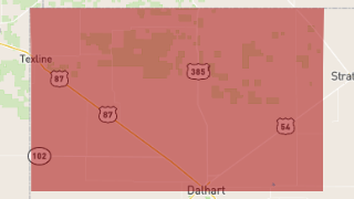 Texas Dallam County Thumbnail