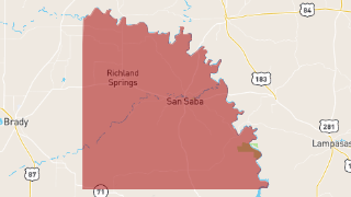 Texas San Saba County Thumbnail